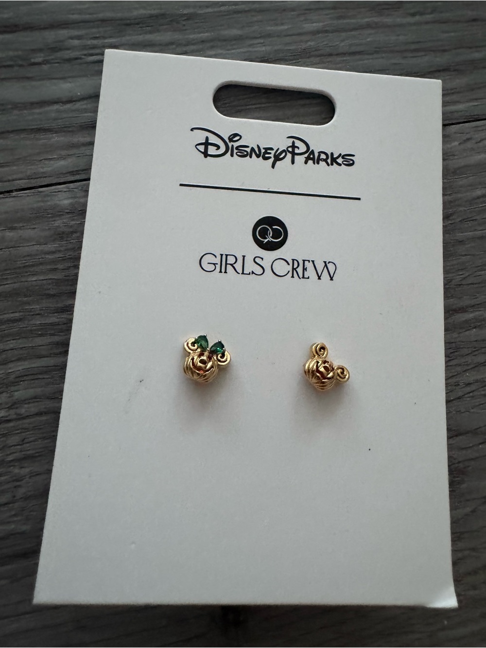 Disney Parks x Girls Crew Halloween Collection Pumpkin Earrings